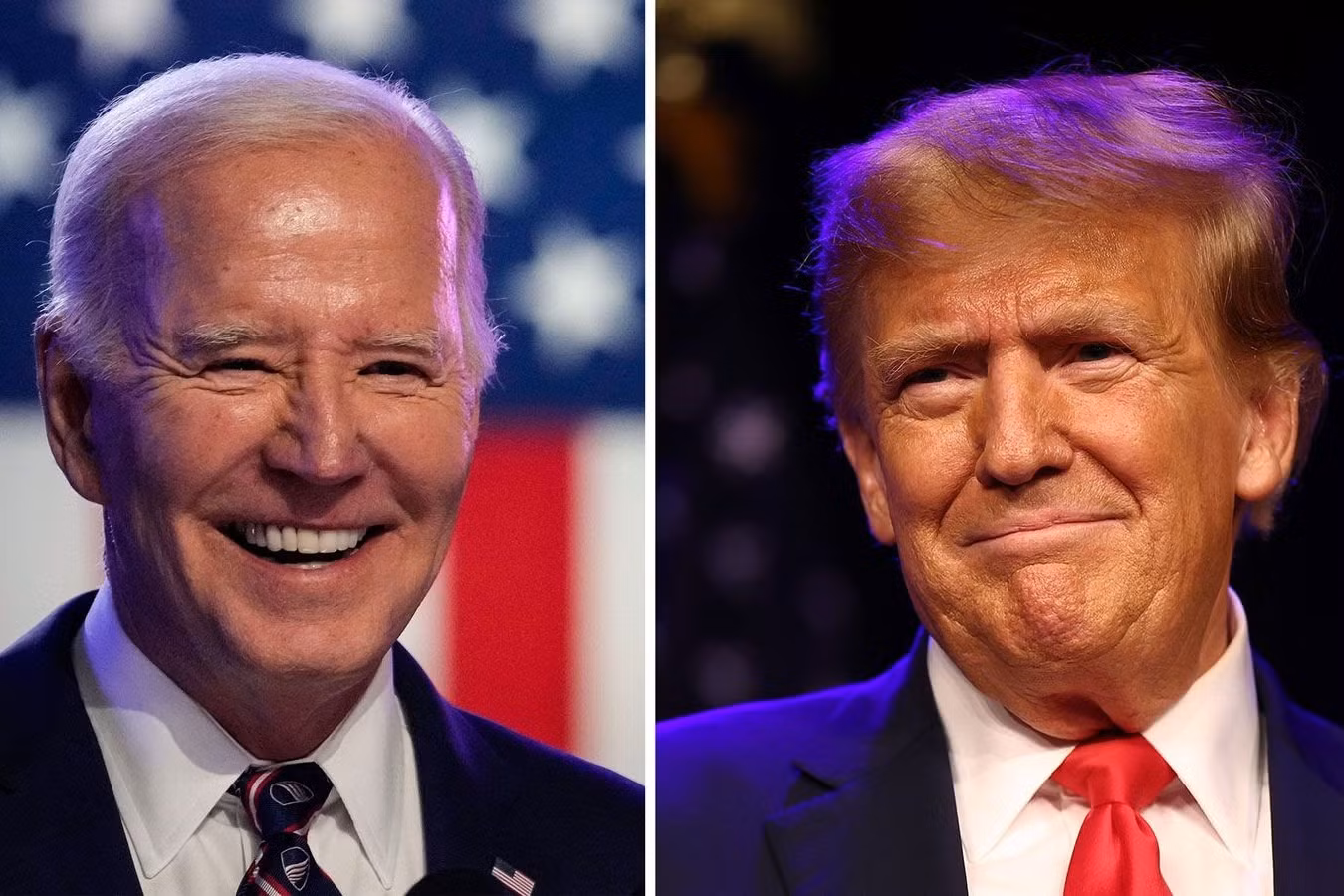 Ông Trump và ông Biden thống trị 