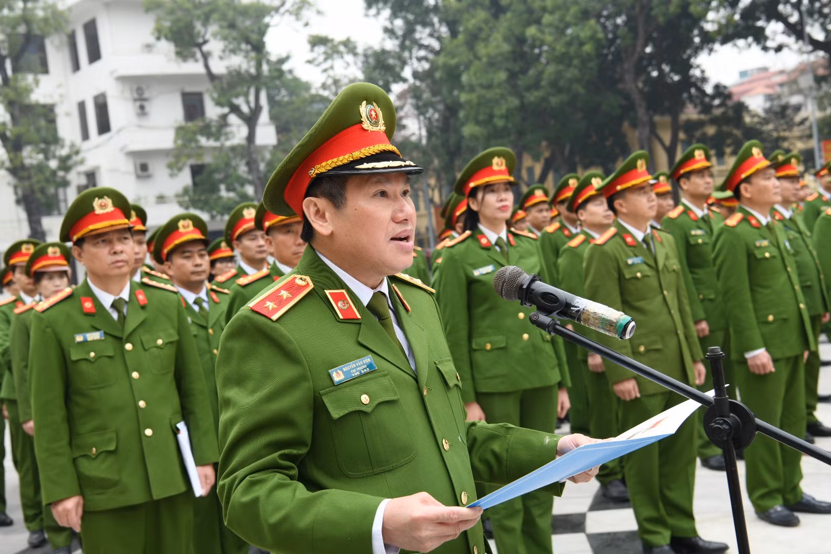 Thiêng liêng lời thề đấu tranh không khoan nhượng với tội phạm ma tuý -0
