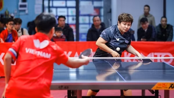 Bốn tuyển thủ bóng bàn Quốc gia có màn kiểm tra chất lượng trước vòng loại Olympic