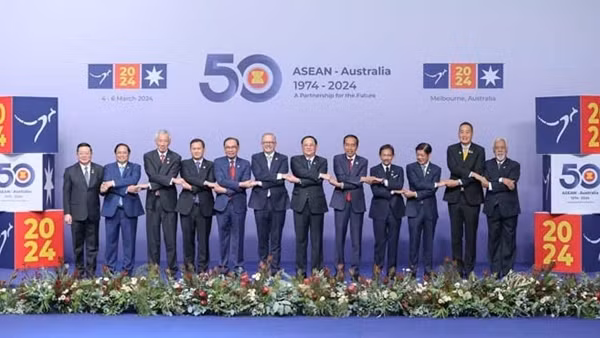 Thủ tướng dự Lễ đón các Trưởng đoàn dự Hội nghị Cấp cao ASEAN - Australia