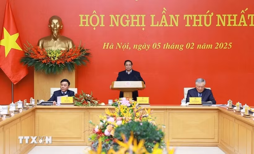 Hội nghị Ban Chấp hành Đảng bộ Chính phủ lần thứ nhất -0