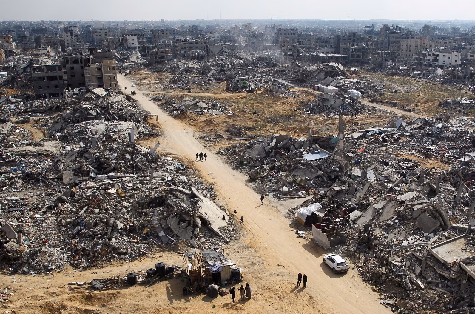 Các nước phản ứng thế nào với sáng kiến về Dải Gaza của ông Trump? -0