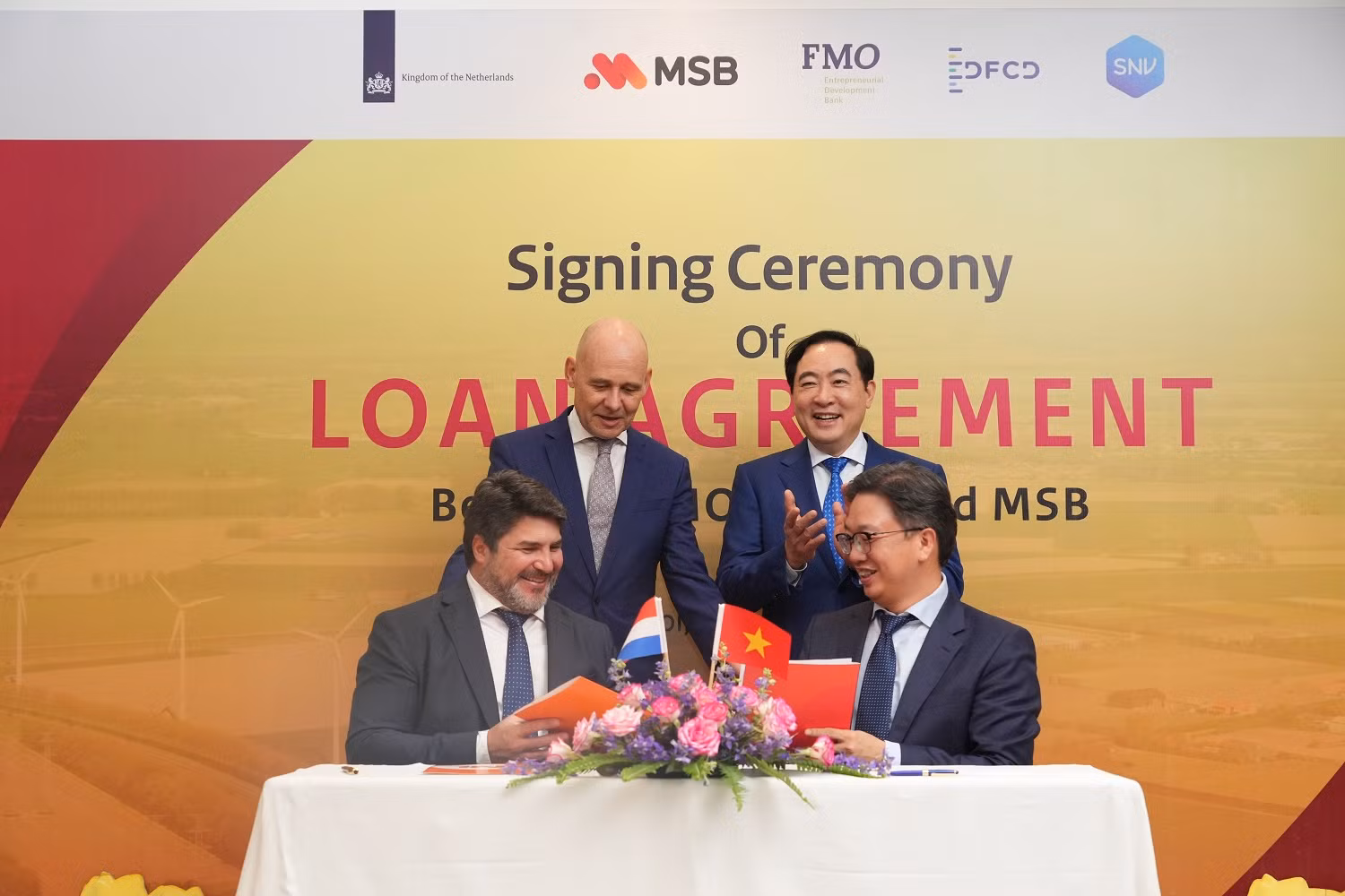MSB và FMO ký hợp đồng vay 80 triệu USD cho một tương lai xanh -0