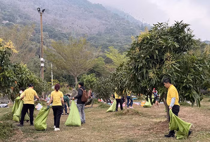 Núi Bà Đen sạch rác sau đêm đón “biển người” về khai mạc Hội xuân -0