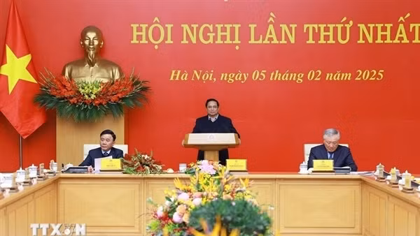 Hội nghị Ban Chấp hành Đảng bộ Chính phủ lần thứ nhất