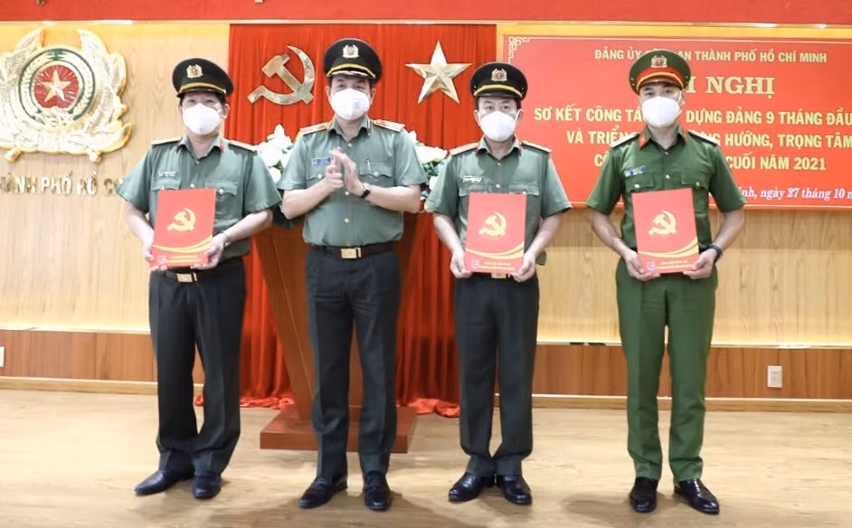 Đảng ủy Công an TP Hồ Chí Minh sơ kết công tác xây dựng Đảng -0