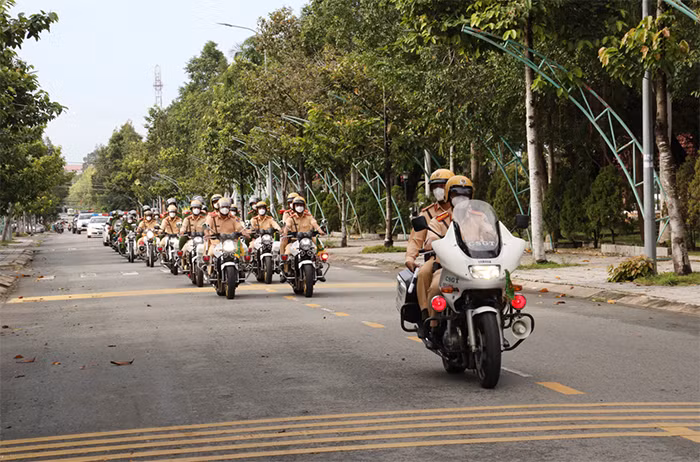 Công an Tây Ninh ra quân thực hiện cao điểm trấn áp tội phạm -0