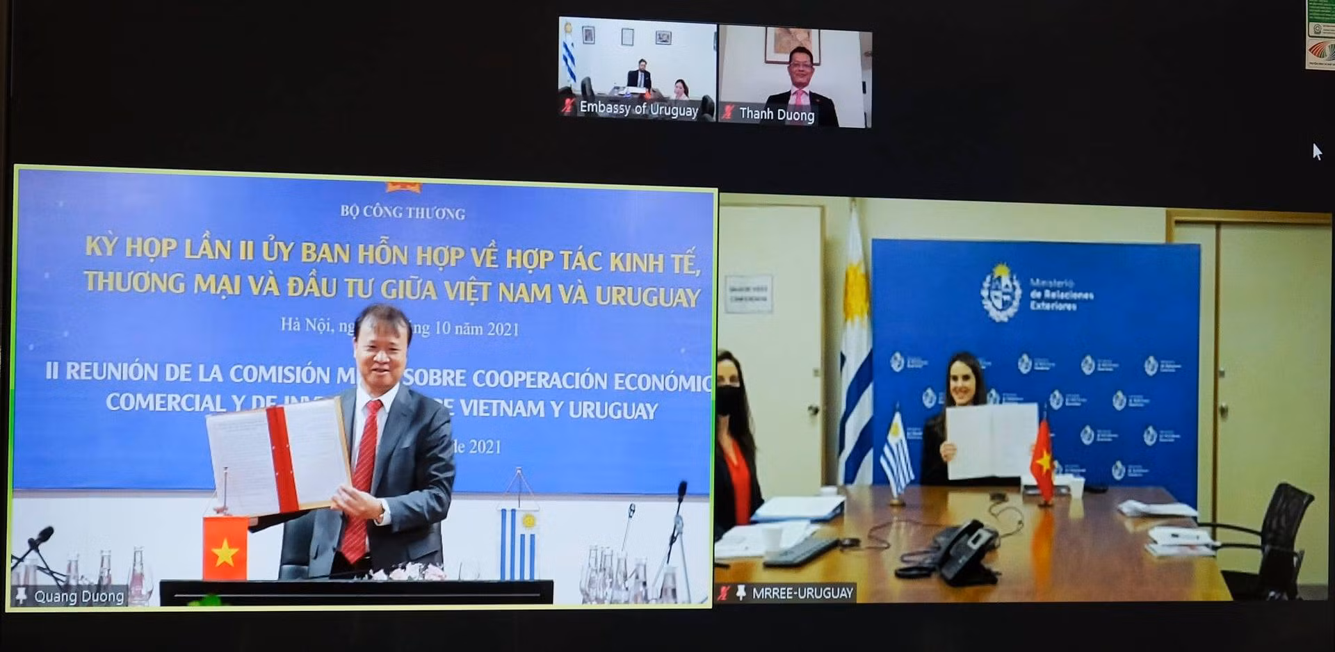 Thúc đẩy quan hệ hợp tác song phương Việt Nam- Uruguay -0
