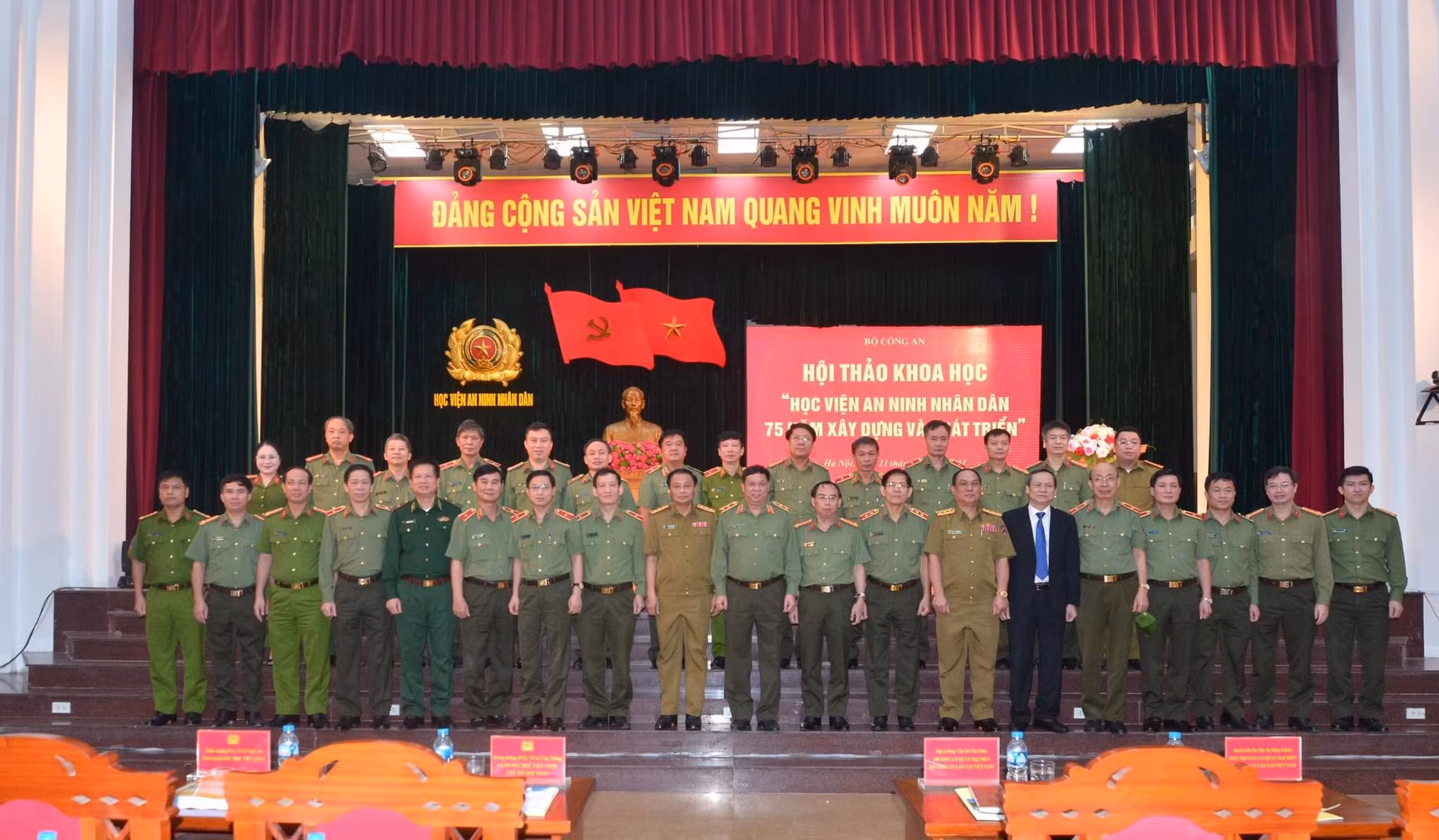 Xây dựng Học viện ANND trở thành cơ sở đào tạo cán bộ Công an hàng đầu quốc gia -0