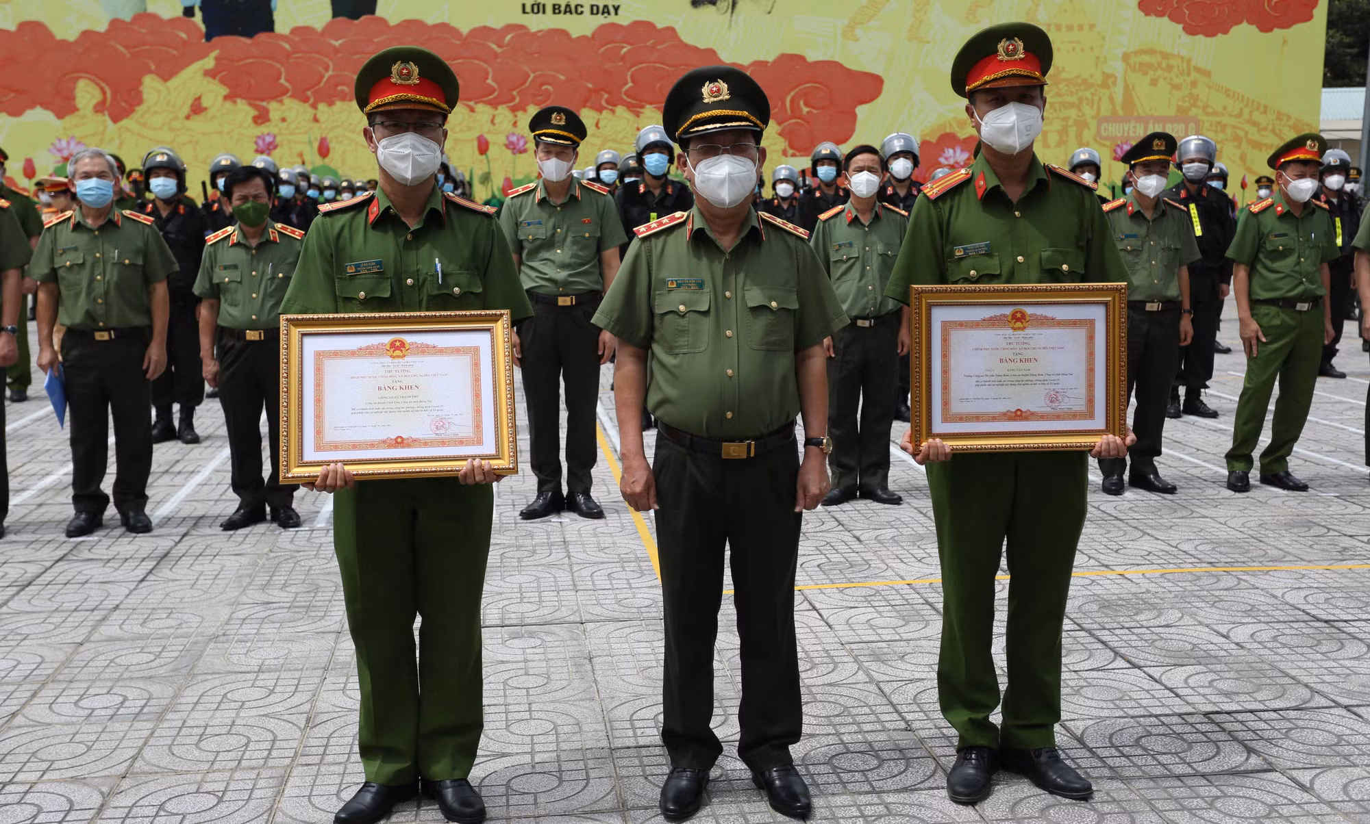 Công an Đồng Nai, Bình Dương đã đóng góp xuất sắc trong đầu lùi dịch bệnh -0