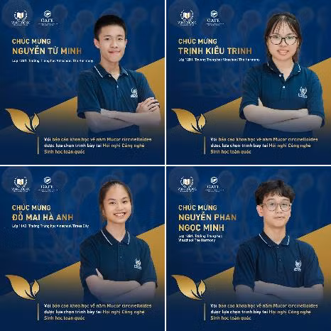Học sinh Vinschool báo cáo khoa học tại Hội nghị Công nghệ Sinh học toàn quốc 2021 -0