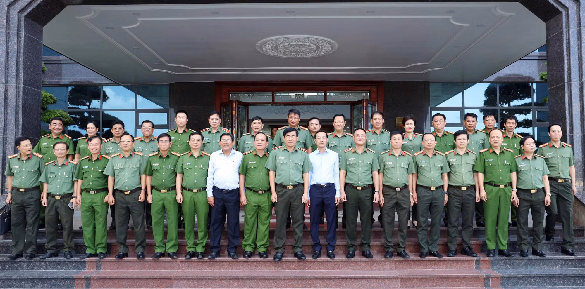 Thứ trưởng Phạm Thế Tùng làm việc với Công an tỉnh An Giang -0