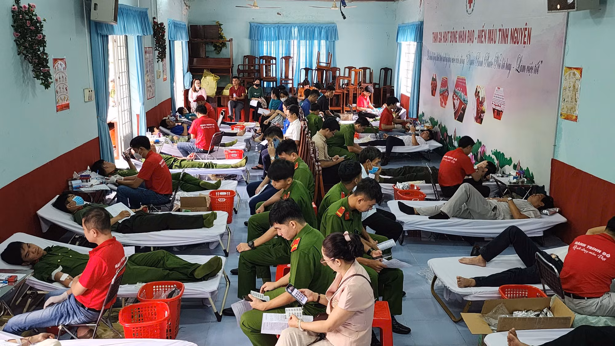 Các bệnh viện ở Đồng Nai thiếu hụt máu trầm trọng -0