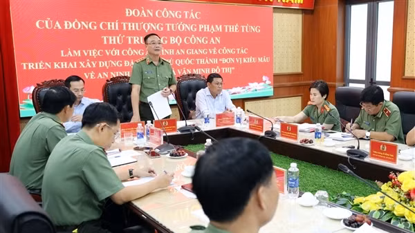 Xây dựng đặc khu Phú Quốc thành đơn vị kiểu mẫu về ANTT và văn minh đô thị