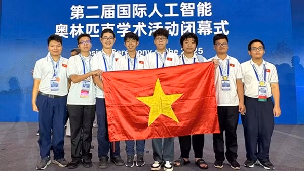 Việt Nam toả sáng tại Olympic Trí tuệ nhân tạo quốc tế