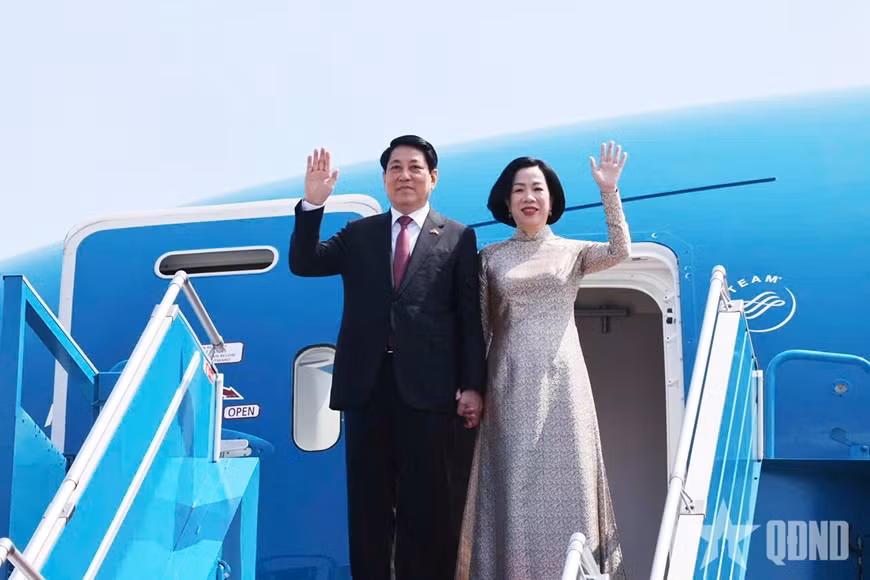 Chủ tịch nước Lương Cường lên đường thăm cấp Nhà nước đến Ai Cập và Angola -0