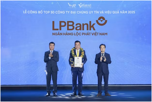 LPBank thăng hạng trong hai giải thưởng uy tín năm 2025 -0
