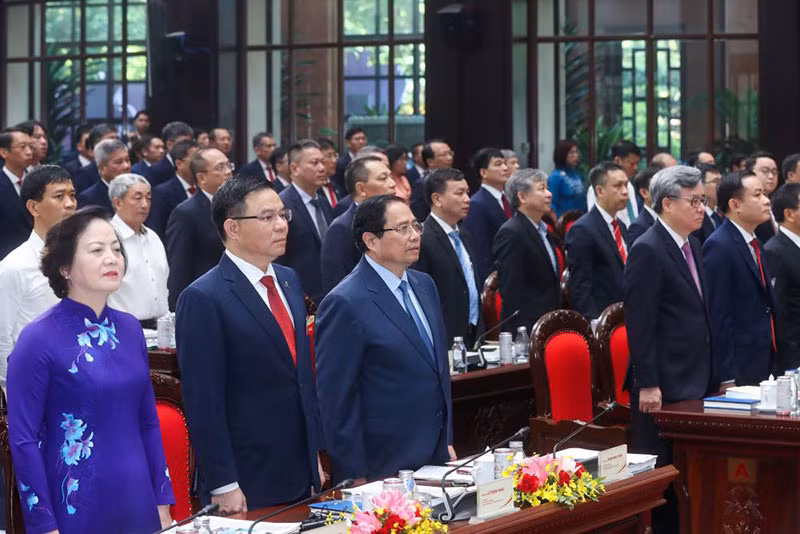 Đại hội Đảng bộ Tập đoàn Công nghiệp - Năng lượng Quốc gia Việt Nam lần thứ IV, nhiệm kỳ 2025 - 2030 thành công rực rỡ -1