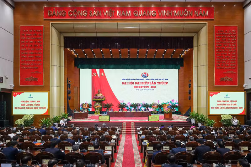 Đại hội Đảng bộ Tập đoàn Công nghiệp - Năng lượng Quốc gia Việt Nam lần thứ IV, nhiệm kỳ 2025 - 2030 thành công rực rỡ -0