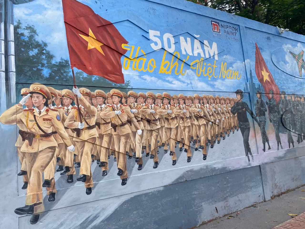 Bản trường ca bằng hình ảnh dài 300m&nbsp;khơi gợi tinh thần yêu nước -2