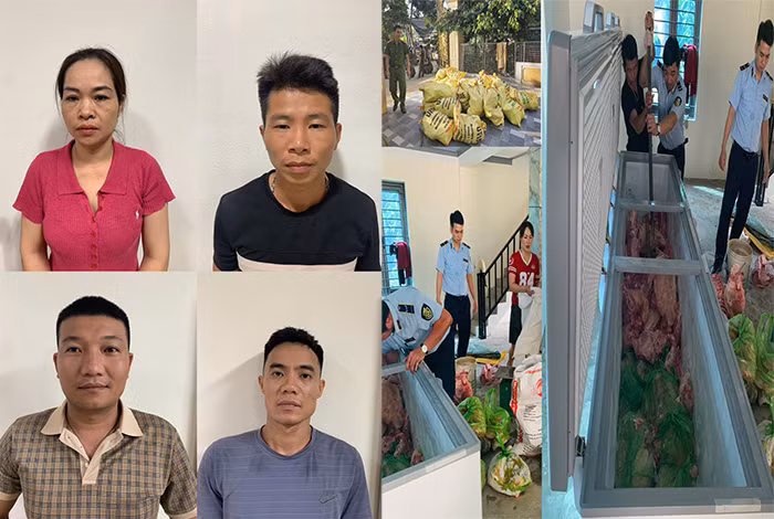 Tạm giữ hình sự 4 đối tượng về hành vi vi phạm các quy định về vệ sinh an toàn thực phẩm -0