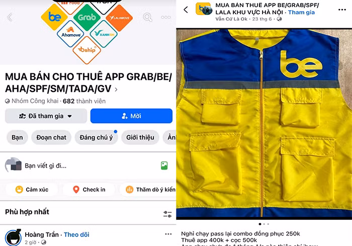 Tài khoản xe ôm công nghệ bị mua bán tràn lan: Mối nguy cho hành khách -0