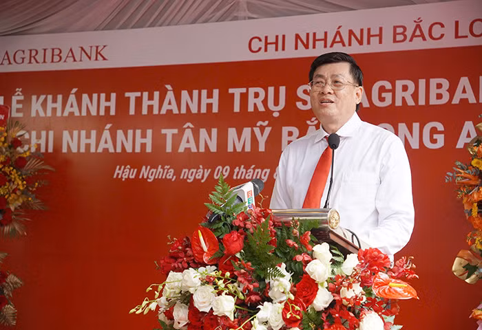Khánh thành trụ sở Agribank Chi nhánh Tân Mỹ Bắc Long An -0