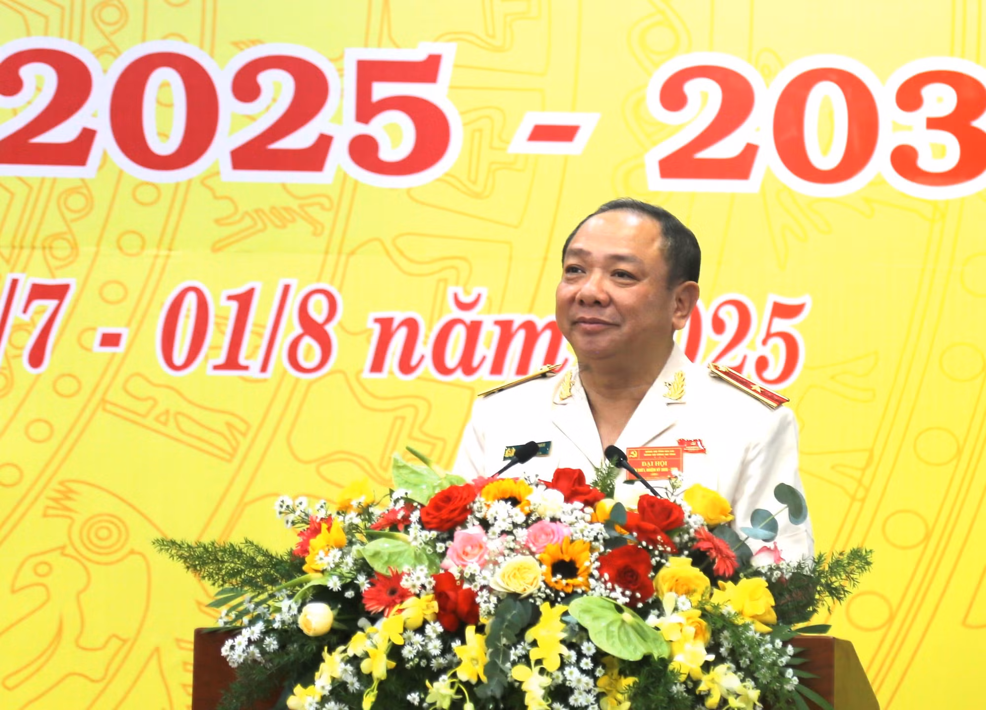 Thứ trưởng Lê Văn Tuyến chỉ đạo Đại hội Đảng bộ Công an tỉnh Gia Lai -0