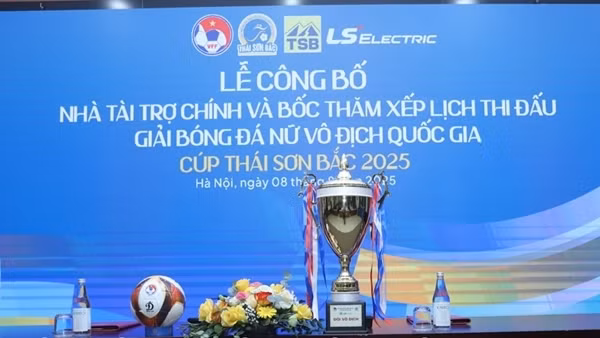 Bốc thăm lịch thi đấu Giải bóng đá nữ Vô địch Quốc gia 2025