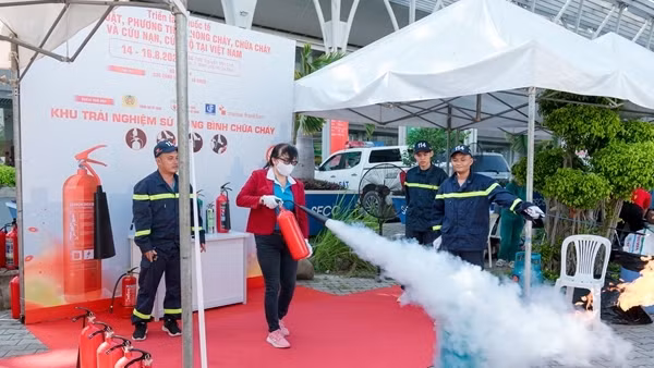 Người dân sẽ được trải nghiệm, thực hành kỹ năng PCCC tại Triển lãm quốc tế năm 2025