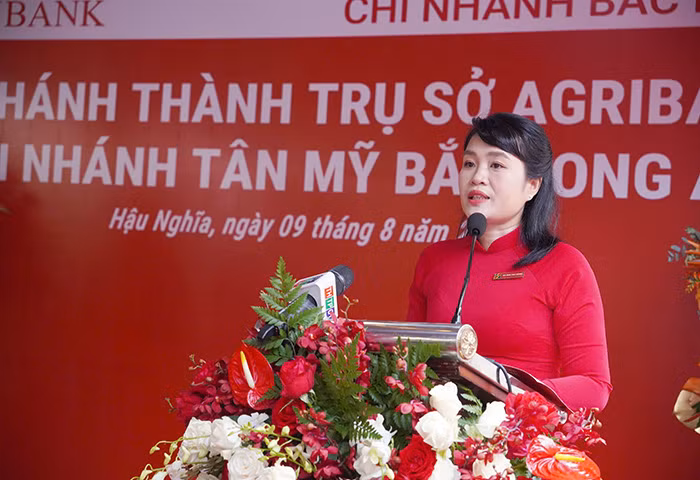 Khánh thành trụ sở Agribank Chi nhánh Tân Mỹ Bắc Long An -0