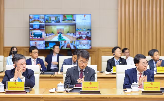 Thủ tướng đối thoại với doanh nghiệp Hàn Quốc: Ấn tượng với sự điều hành của Chính phủ Việt Nam -0