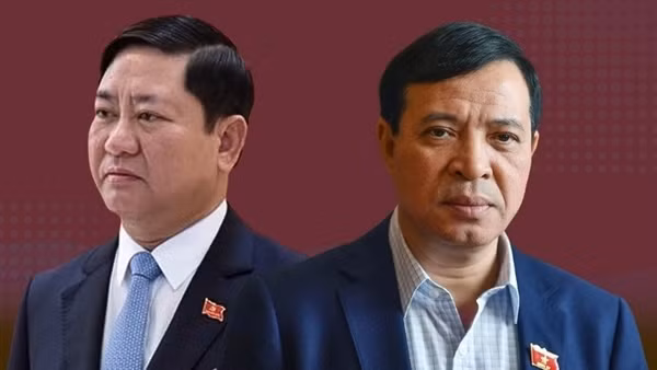 Cho thôi nhiệm vụ đại biểu Quốc hội đối với ông Lại Thế Nguyên và Trần Quốc Nam