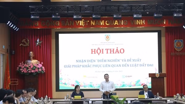 Nhận diện, đề xuất giải pháp khắc phục điểm nghẽn liên quan đến Luật Đất đai