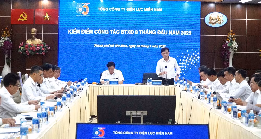 Tổng công ty Điện lực miền Nam quyết tâm hoàn thành kế hoạch đầu tư xây dựng năm 2025 -0