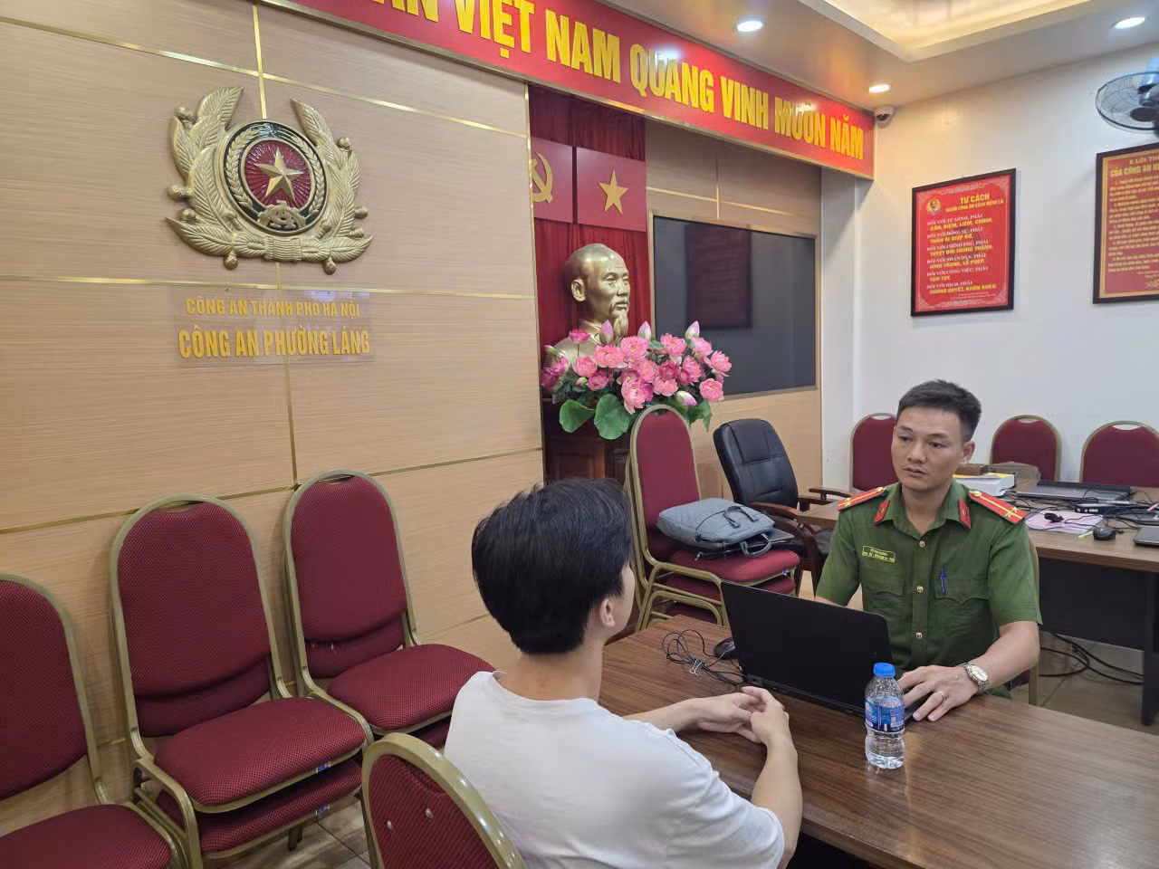Công an phường Láng kịp thời giải cứu sinh viên khỏi bẫy 