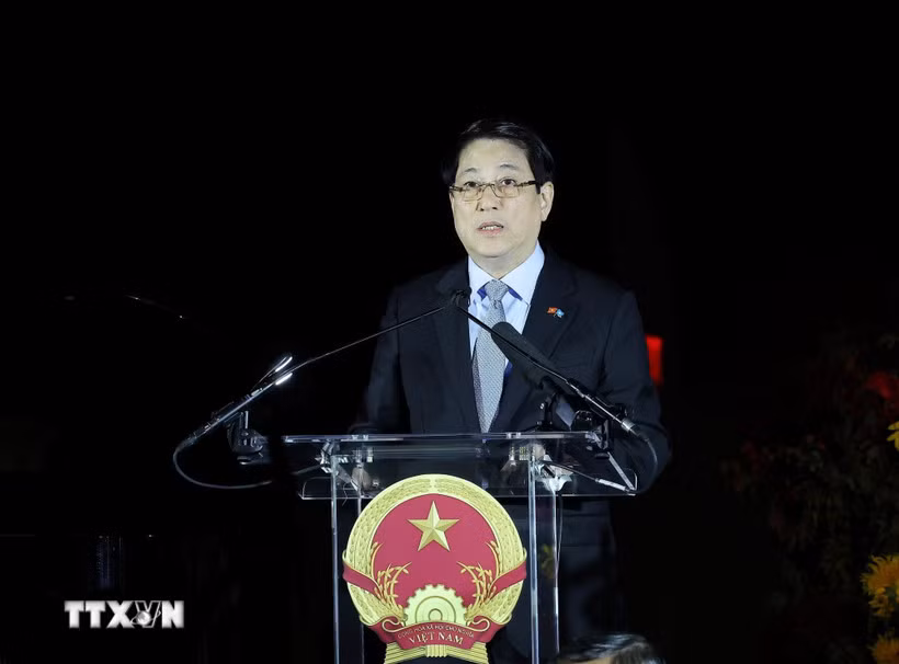 Chủ tịch nước chủ trì chiêu đãi kỷ niệm 80 năm Quốc khánh Việt Nam tại Hoa Kỳ -0
