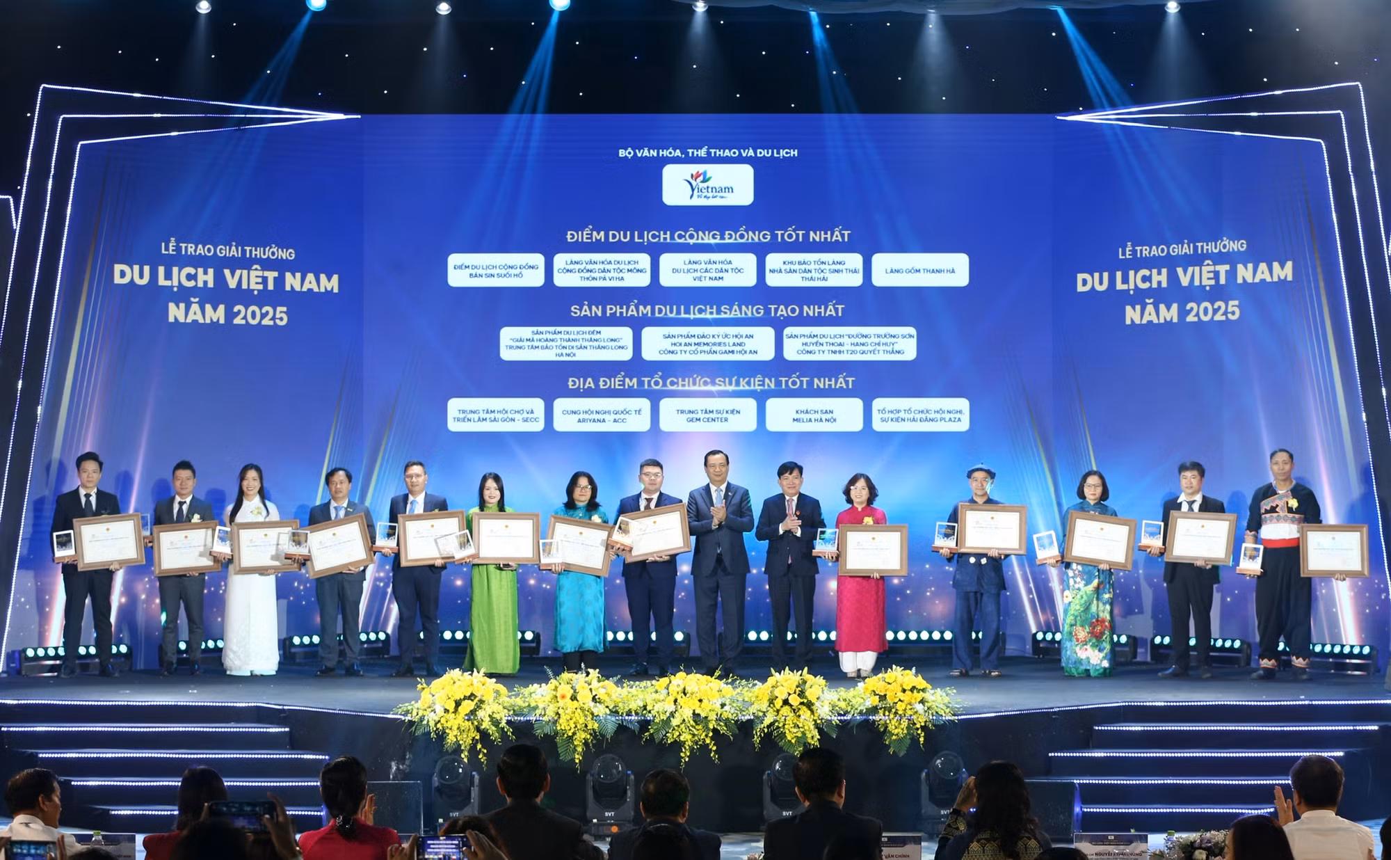 Giải thưởng Du lịch Việt Nam 2025 vinh danh 113 doanh nghiệp, đơn vị tiêu biểu -1