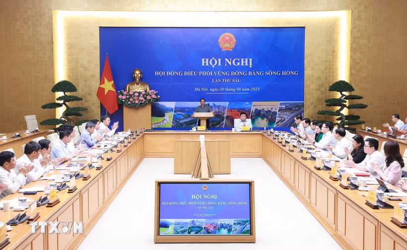 Thủ tướng chủ trì Hội nghị Hội đồng điều phối vùng Đồng bằng sông Hồng -0