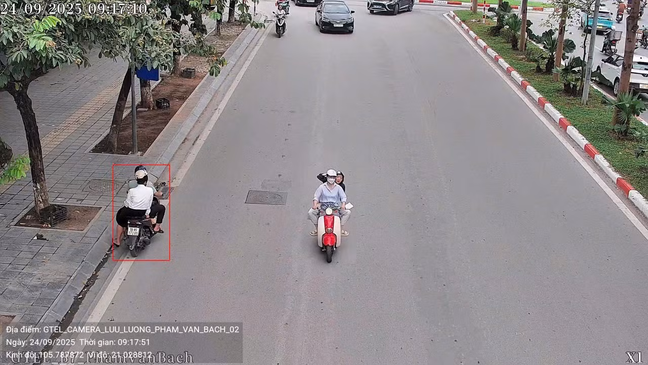 Camera AI giám sát giao thông tự động đã phát hiện 2.000 trường hợp vi phạm -0