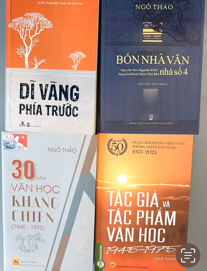 Nhà văn Ngô Thảo: “Những tác phẩm lớn vẫn là viết về chiến tranh” -0
