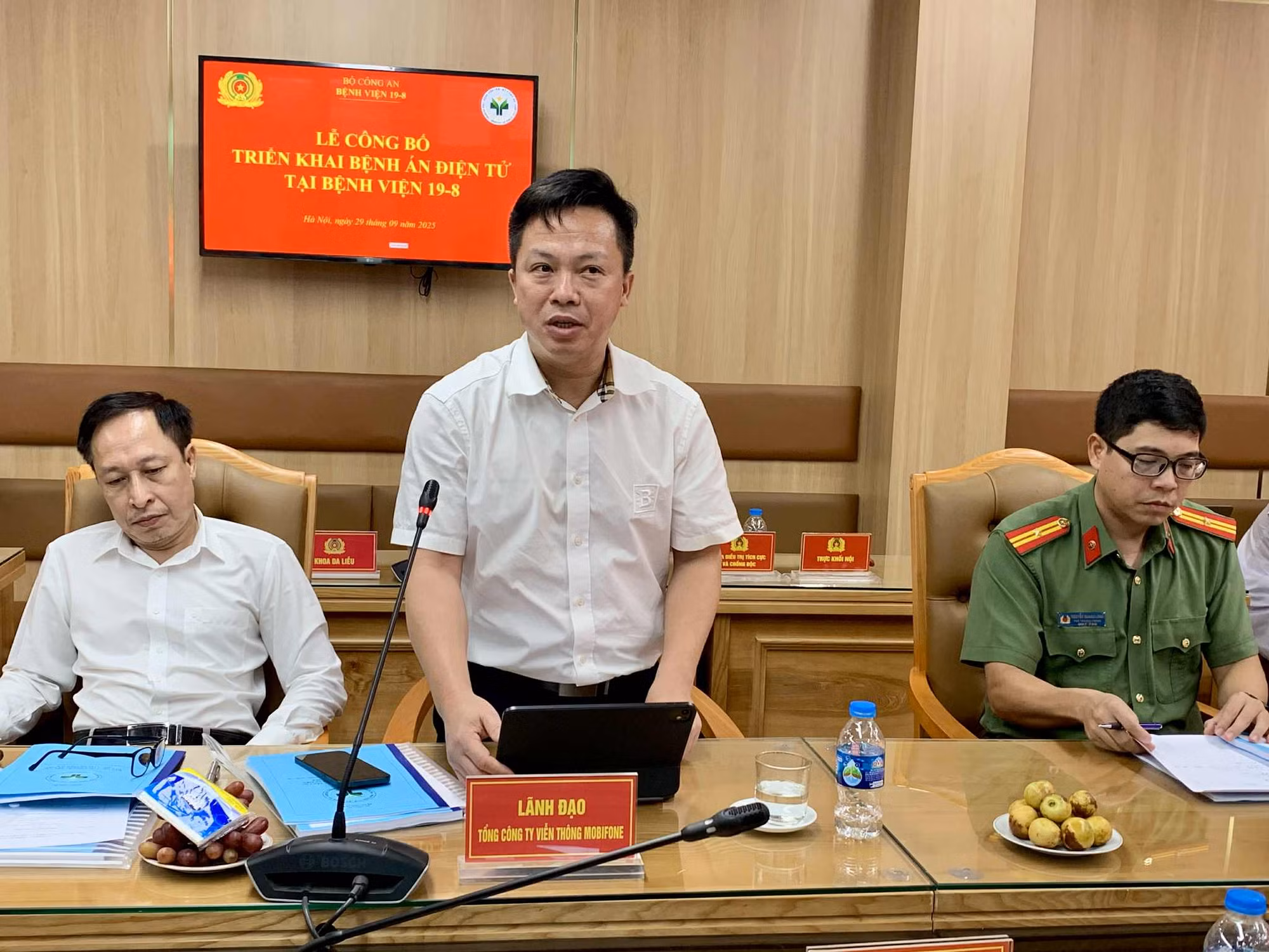 Bệnh viện 19-8 chính thức triển khai bệnh án điện tử -0
