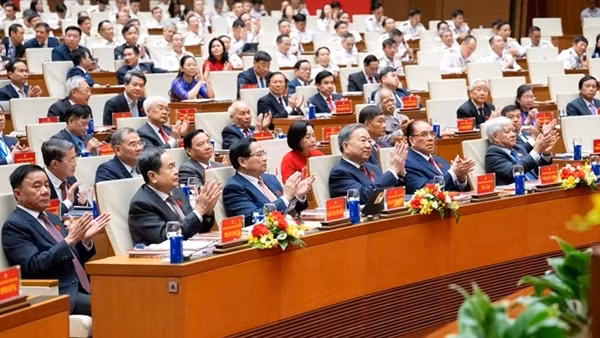Tổng Bí thư Tô Lâm dự, chỉ đạo Đại hội đại biểu Đảng bộ Quốc hội lần thứ I