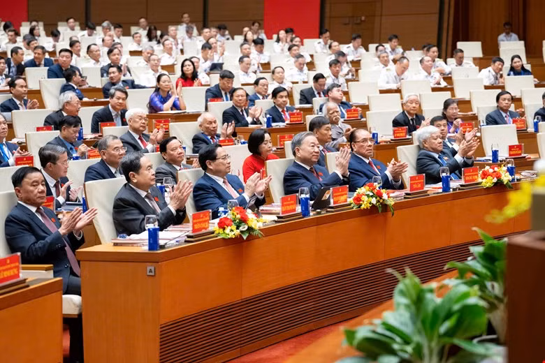 Tổng Bí thư Tô Lâm dự, chỉ đạo Đại hội đại biểu Đảng bộ Quốc hội lần thứ I -1