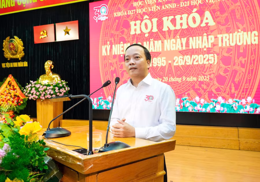 Góp phần tô thắm thêm truyền thống của Học viện ANND anh hùng -0
