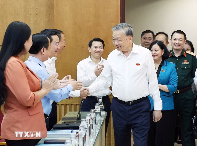 Tổng Bí thư Tô Lâm thông tin về 5 nhóm vấn đề mà cử tri Hà Nội quan tâm -0