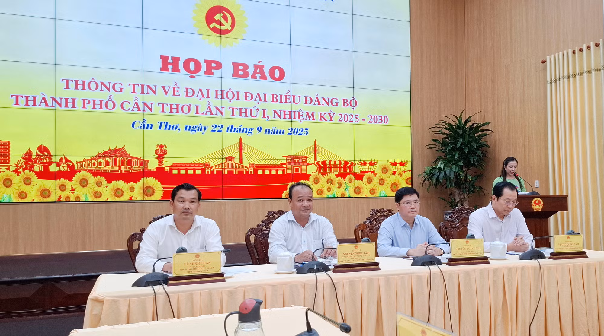 Đại hội Đảng bộ TP Cần Thơ lần thứ I, nhiệm kỳ 2025 – 2030 sẽ diễn ra từ 26 - 28/9 -0