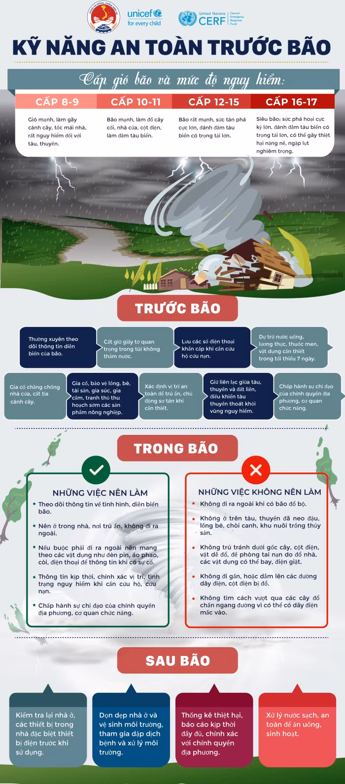 Trước khi bão số 10 đổ bộ, người dân cần làm gì để đảm bảo an toàn -0