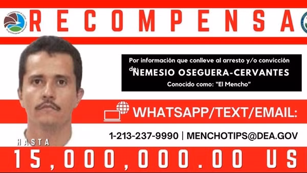 Nemesio Oseguera,“trùm cuối” mới của thế giới ngầm Mexico