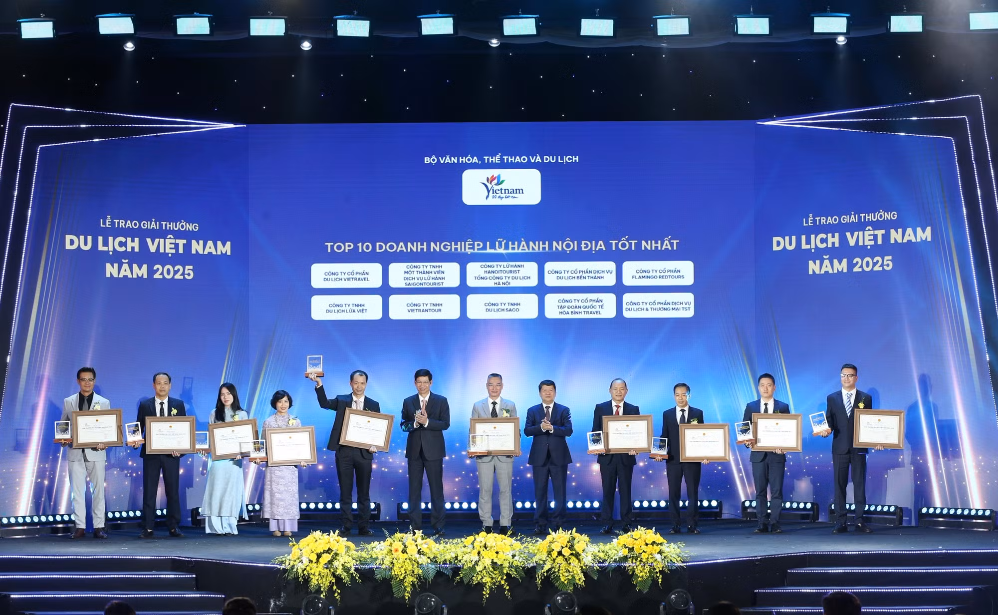 Giải thưởng Du lịch Việt Nam 2025 vinh danh 113 doanh nghiệp, đơn vị tiêu biểu -0
